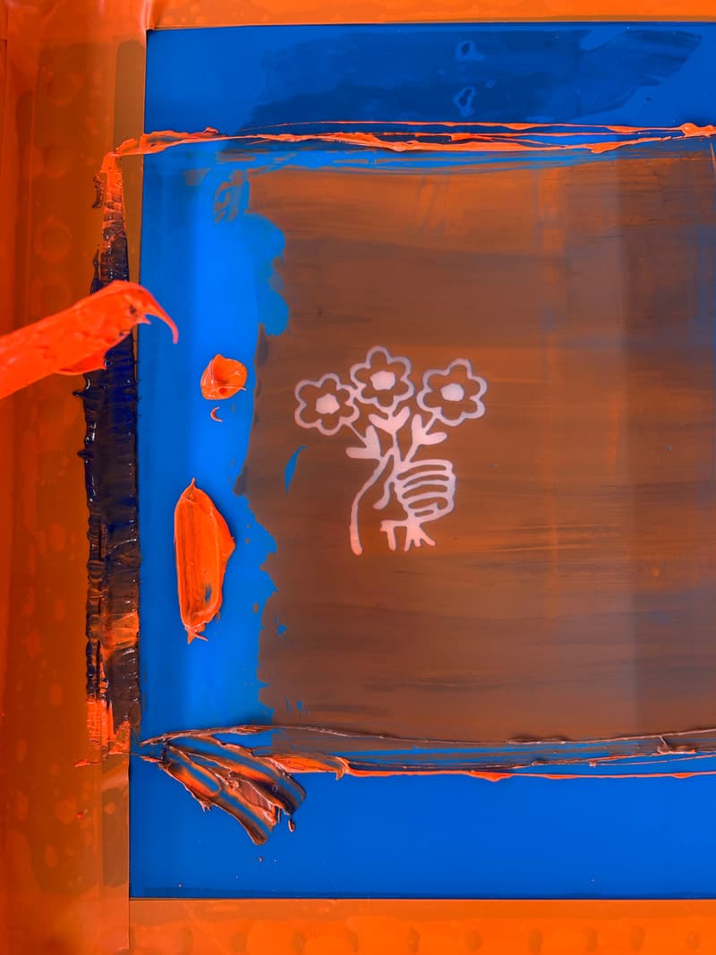 Screen printing workshop