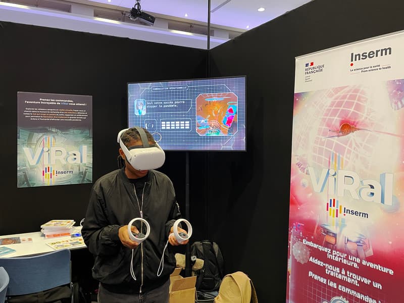 Viral, the Inserm VR game
